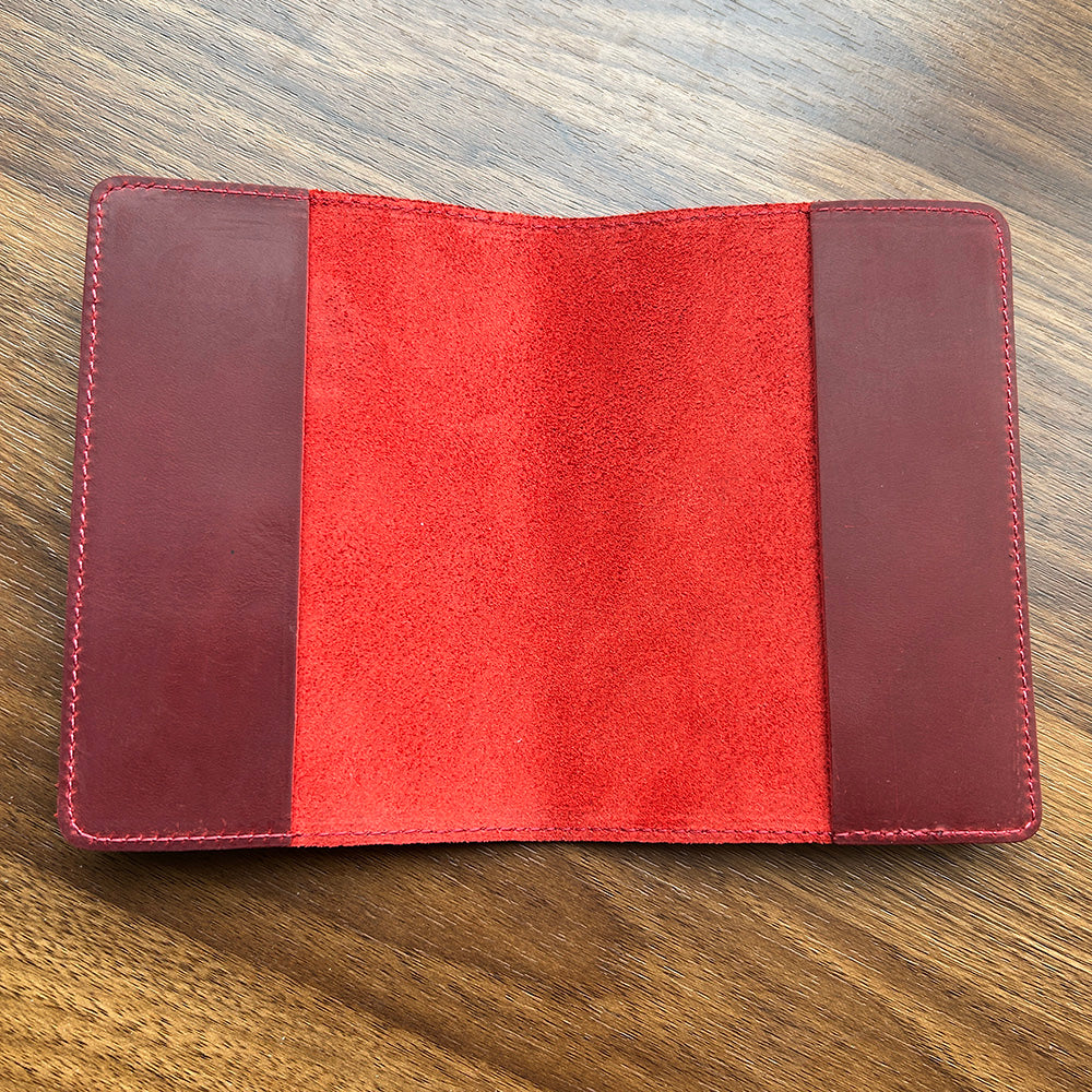 Genuine Leather old style British Passport Cover Travel Passport Case Men Retro Cover on The Passport